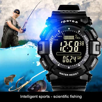 SPV706 Sports Smart Watch Outdoor Fishing Barometer Altimeter Waterproof Backlit Multifunctional Electronic Fishing Barometer
SPV706 Sports Smart Watch Outdoor Fishing Barometer Altimeter Waterproof Backlit Multifunctional Electronic Fishing Barometer