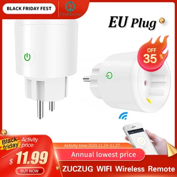 ZUCZUG WIFI Wireless Remote Smart Socket For Alexa Google Home IFTTT Voice Control Power Socket Retardant PC Smart Outlet EU/US
ZUCZUG WIFI Wireless Remote Smart Socket For Alexa Google Home IFTTT Voice Control Power Socket Retardant PC Smart Outlet EU/US