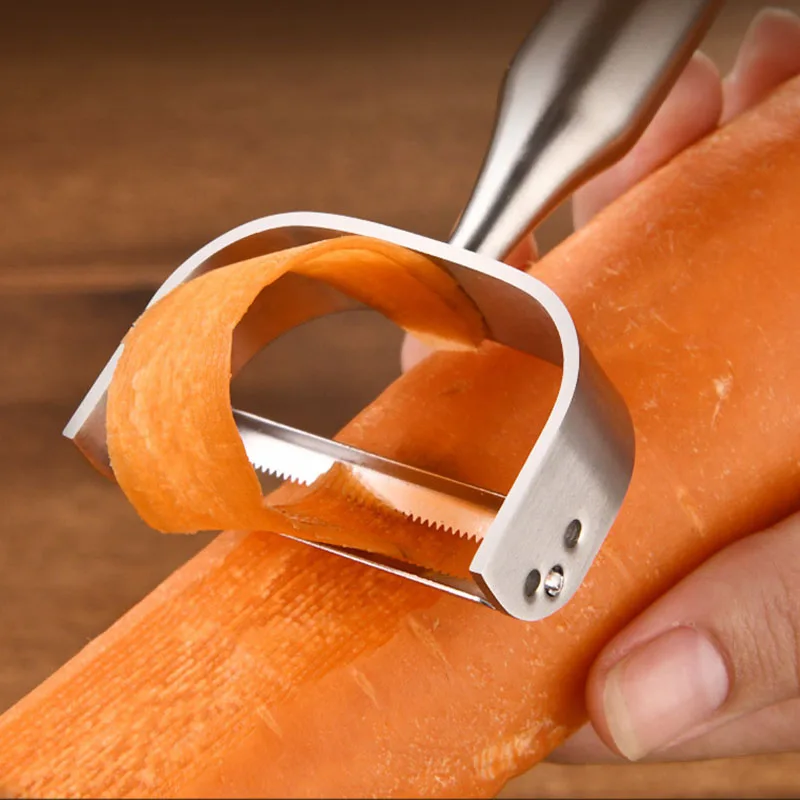 Household Stainless Steel Peeler Kitchen Gadgets Vegetable Paring Knife Peeling Tools Multi-function Fruit Potato Melon Peelers
Household Stainless Steel Peeler Kitchen Gadgets Vegetable Paring Knife Peeling Tools Multi-function Fruit Potato Melon Peelers