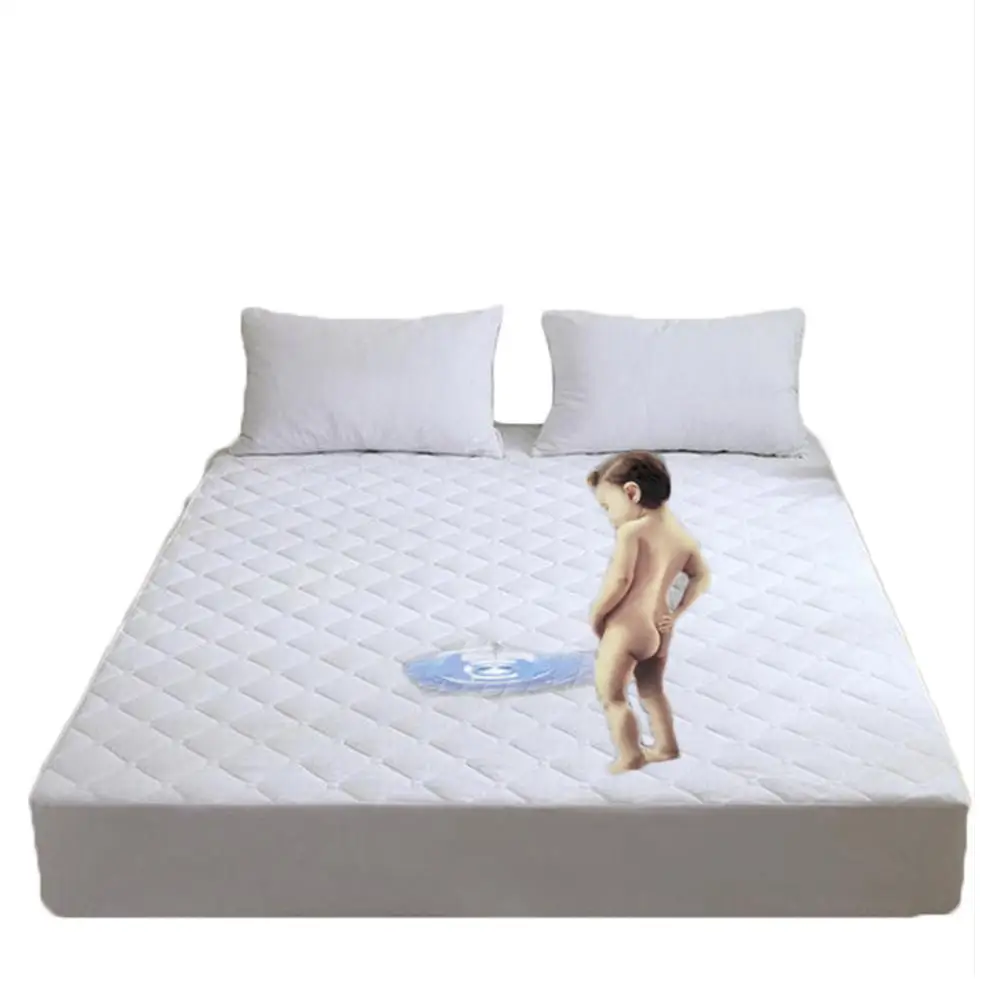 Waterproof Bedspread Cotton Quilted Bed Cover Solid Color Cotton Isolation Soft Protection Bed Cover Mattress Pad Bed Coverlet
Waterproof Bedspread Cotton Quilted Bed Cover Solid Color Cotton Isolation Soft Protection Bed Cover Mattress Pad Bed Coverlet
