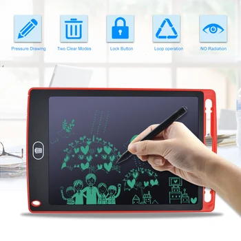 8.5 Inch LCD Smart Hand-Writing Tablet Electronic Notepad Kids Drawing Graphics Handwriting Board Educational Toy Button Battery
8.5 Inch LCD Smart Hand-Writing Tablet Electronic Notepad Kids Drawing Graphics Handwriting Board Educational Toy Button Battery