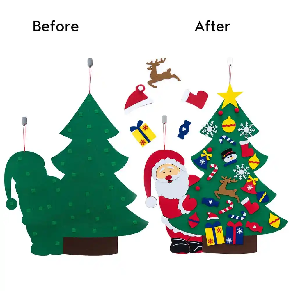 christmas tree with 38pcs ornament kid toy new year xmas gifts