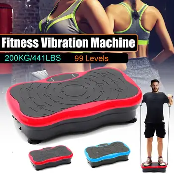200KG/441lb Exercise Fitness Slim Vibration Machine 2Trainer Plate Platform Body Shaper Resistance Bands for Home 99 Levels
200KG/441lb Exercise Fitness Slim Vibration Machine 2Trainer Plate Platform Body Shaper Resistance Bands for Home 99 Levels