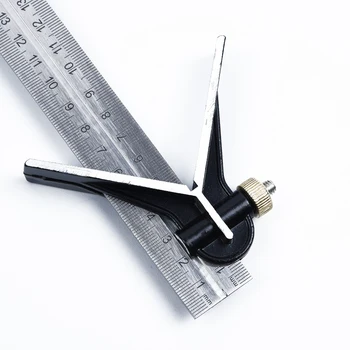 12" SAE Metric Stainless Steel Combination Square & Protractor Measuring Tool Graduated Reversible Protractor Head
12" SAE Metric Stainless Steel Combination Square & Protractor Measuring Tool Graduated Reversible Protractor Head