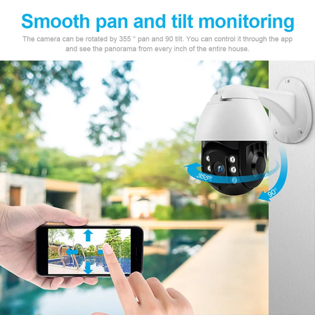 Automatic Tracking Camera Outdoor Motion Detection Night Vision Surveillance Camera Home Security Camera
Automatic Tracking Camera Outdoor Motion Detection Night Vision Surveillance Camera Home Security Camera