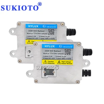 SUKIOTO 2PCS Hylux A2088 Fast Start HID Ballast AC 12V 35W Xenon Ballast Block Ignition For Car Headlight Replacement Bulb Kit
SUKIOTO 2PCS Hylux A2088 Fast Start HID Ballast AC 12V 35W Xenon Ballast Block Ignition For Car Headlight Replacement Bulb Kit