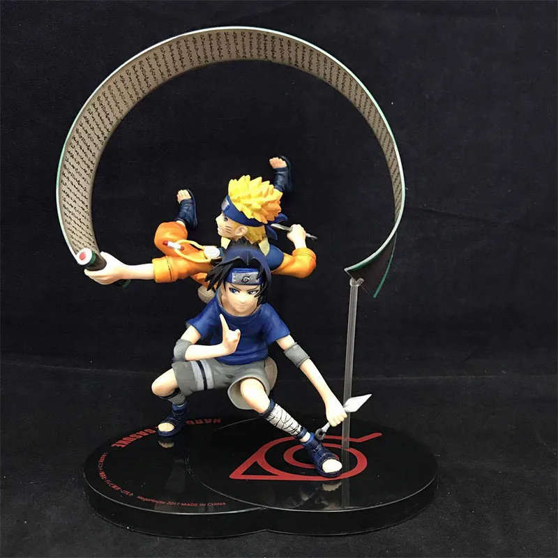 Наруто Sasuke remix драгоценный камень без весы окрашенная фигурка 19 см мебель модель статей|Игровые фигурки и
