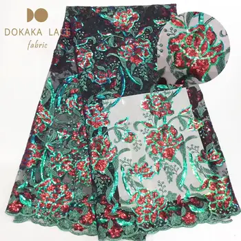 Red And Green Sequined Embroidered Swiss Voile Lace Dazzling Design 2019 French Senegal Sequins Prom Dress Tulle Mesh Net Sewing
Red And Green Sequined Embroidered Swiss Voile Lace Dazzling Design 2019 French Senegal Sequins Prom Dress Tulle Mesh Net Sewing