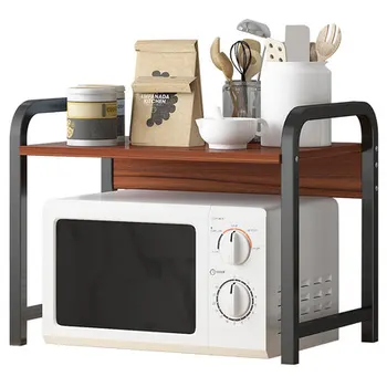 Kitchen microwave oven rack floor-standing spice storage artifact storage rack desktop double shelf oven shelf
Kitchen microwave oven rack floor-standing spice storage artifact storage rack desktop double shelf oven shelf