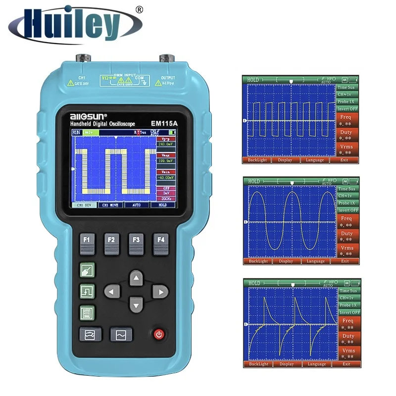 3 in 1 Digital Oscilloscope 50MHz Signal Generator 6000counts Multimeter Sampling Rate 200Msa/s Engineer Circuit Inspection Tool
3 in 1 Digital Oscilloscope 50MHz Signal Generator 6000counts Multimeter Sampling Rate 200Msa/s Engineer Circuit Inspection Tool