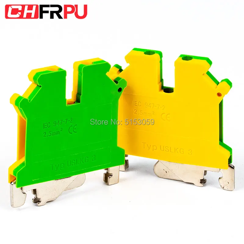 10PCS USLKG3 Universal DIN Rail Mounted Grounding terminal Screw Type Connector Electrical Crimp Terminator
10PCS USLKG3 Universal DIN Rail Mounted Grounding terminal Screw Type Connector Electrical Crimp Terminator