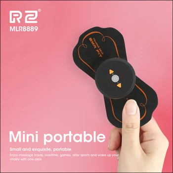 RZ EMS Muscle Stimulator Trainer Back Massager Fitness Abdominal Training Electric Body Weight Loss Slimming Device Massager 
RZ EMS Muscle Stimulator Trainer Back Massager Fitness Abdominal Training Electric Body Weight Loss Slimming Device Massager