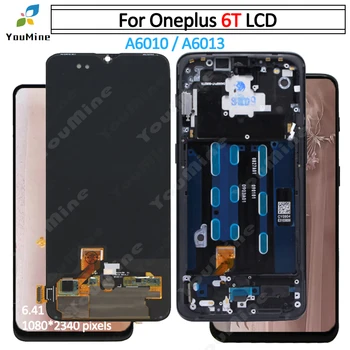 For Oneplus 6T LCD Display Screen Touch Digitizer Panel Assembly Replacement Original For One Plus 6T LCD 1+6t Screen
For Oneplus 6T LCD Display Screen Touch Digitizer Panel Assembly Replacement Original For One Plus 6T LCD 1+6t Screen