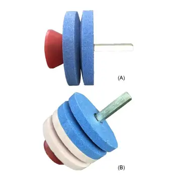 Lawnmower Rotary Blade Grinding Stone Garden Tool Sharpener Rotary Drill Blade Built-in Guides Appropriate Edges and Corners
Lawnmower Rotary Blade Grinding Stone Garden Tool Sharpener Rotary Drill Blade Built-in Guides Appropriate Edges and Corners