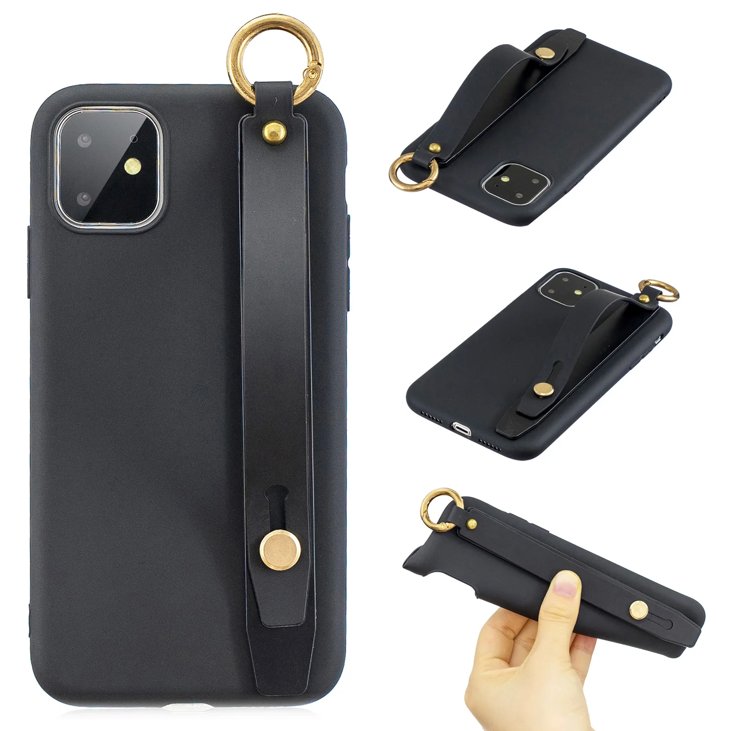 Wrist Strap TPU Soft Case For iPhone XR X XS Max 6 6S 7 8 Plus Candy Color Cover For iPhone 11 Pro Max 5.8 6.1 6.5 inch 5 5S SE
Wrist Strap TPU Soft Case For iPhone XR X XS Max 6 6S 7 8 Plus Candy Color Cover For iPhone 11 Pro Max 5.8 6.1 6.5 inch 5 5S SE