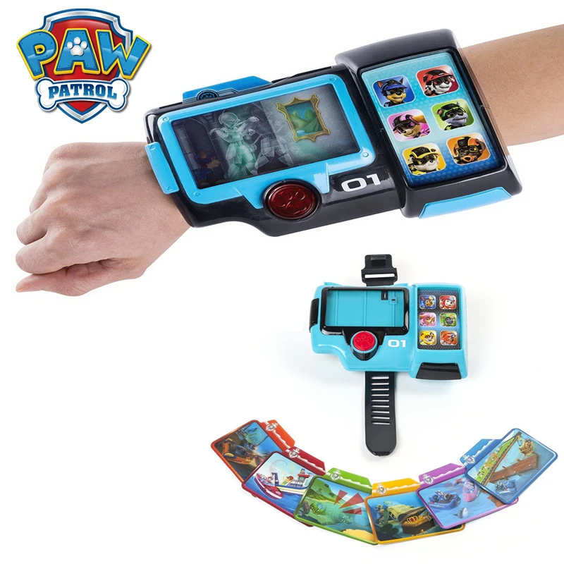 New Paw Patrol Music Tasker Watch Patrulla Canina with 6 Task Cards Rescue Dog Character Combination Toys for Children S33
New Paw Patrol Music Tasker Watch Patrulla Canina with 6 Task Cards Rescue Dog Character Combination Toys for Children S33