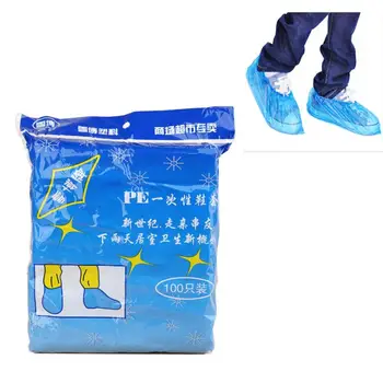 100 Pcs Disposable Plastic Thick Outdoor Rainy Day Carpet Cleaning Shoe Cover Blue Waterproof Boot Elastic Protect Cover
100 Pcs Disposable Plastic Thick Outdoor Rainy Day Carpet Cleaning Shoe Cover Blue Waterproof Boot Elastic Protect Cover
