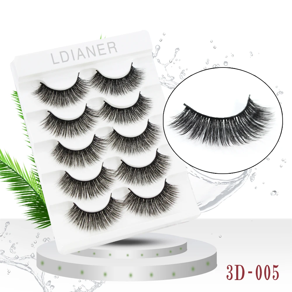 2020 NEW 5/7/10 pairs 100% Real Mink Eyelashes 3D Natural False Eyelashes Mink Lashes Soft Eyelash Extension Makeup Kit Cilios
2020 NEW 5/7/10 pairs 100% Real Mink Eyelashes 3D Natural False Eyelashes Mink Lashes Soft Eyelash Extension Makeup Kit Cilios