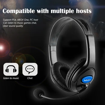 Over-Ear Earphone with Mic 3.5mm Wired Gaming Headset Headphone Adjustable Headband for Computer for XBOX ONE/PC
Over-Ear Earphone with Mic 3.5mm Wired Gaming Headset Headphone Adjustable Headband for Computer for XBOX ONE/PC