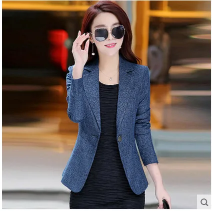 2019 New Arrival New Women Blazers And Jackets Vadim Blazer Mujer Autumn Decoration Slim Lady's Small Suit Sleeve Leisure Coat
2019 New Arrival New Women Blazers And Jackets Vadim Blazer Mujer Autumn Decoration Slim Lady's Small Suit Sleeve Leisure Coat