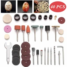 40pcs Engraving Electric Rotary Tool Accessory Set Grinder Head For Dremel Sanding Grinding Polishing Cutting Bit Multi-Tool
40pcs Engraving Electric Rotary Tool Accessory Set Grinder Head For Dremel Sanding Grinding Polishing Cutting Bit Multi-Tool