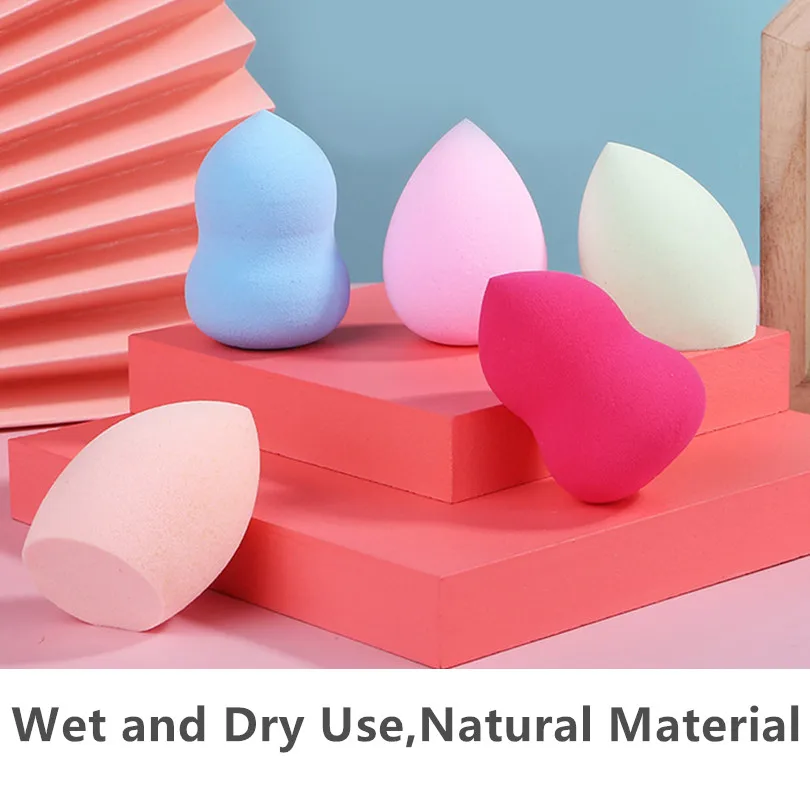 3 Shape Waterdrop Makeup Sponge for Foundation Powder Beauty Face Make Up Clean Face Washing Make Up Comestic Puff Makeup Tool
3 Shape Waterdrop Makeup Sponge for Foundation Powder Beauty Face Make Up Clean Face Washing Make Up Comestic Puff Makeup Tool