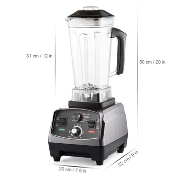 High Speed Fruit Blender Mixer with 8 Blade Fruit Juicer Soy milk Food Processor Ice Crusher Smoothie Machine 2.0L
High Speed Fruit Blender Mixer with 8 Blade Fruit Juicer Soy milk Food Processor Ice Crusher Smoothie Machine 2.0L