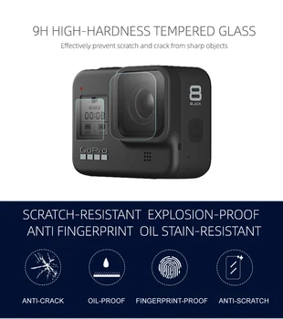 1 Set Tempered Glass Screen Protector For Gopro Hero 8 Sport Camera Screen Protector Film 6Pcs For Gopro 8 Camera Accessories
1 Set Tempered Glass Screen Protector For Gopro Hero 8 Sport Camera Screen Protector Film 6Pcs For Gopro 8 Camera Accessories