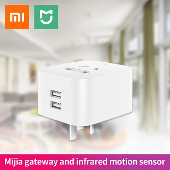 Xiaomi Mijia Smart Plug Socket Enhanced Edition Socket Strip 2 USB Interface Fast Charging Smart Socket 10A remote control 2200W
Xiaomi Mijia Smart Plug Socket Enhanced Edition Socket Strip 2 USB Interface Fast Charging Smart Socket 10A remote control 2200W