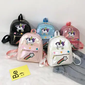 New Unicorn Rainbow Shining Backpack Women Reflective Laser Simple Rucksack Female Colorful Sequin Backpack For Female
New Unicorn Rainbow Shining Backpack Women Reflective Laser Simple Rucksack Female Colorful Sequin Backpack For Female