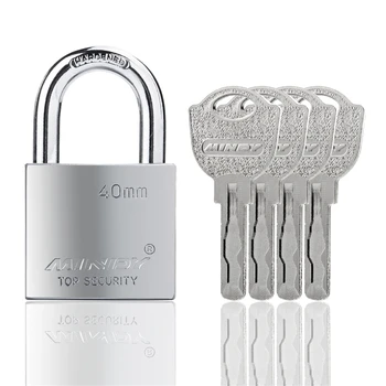 40mm Full metal Padlock Lock Small Locks Door Locks Not Rust Lock Core Include 4 keys For Indoor And Outdoor Use
40mm Full metal Padlock Lock Small Locks Door Locks Not Rust Lock Core Include 4 keys For Indoor And Outdoor Use