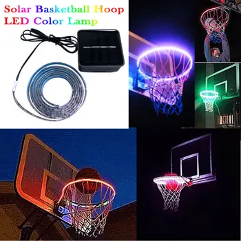 Fashion Solar Basketball Hoop LED Color Lamp For Night Games And Confrontation
Fashion Solar Basketball Hoop LED Color Lamp For Night Games And Confrontation