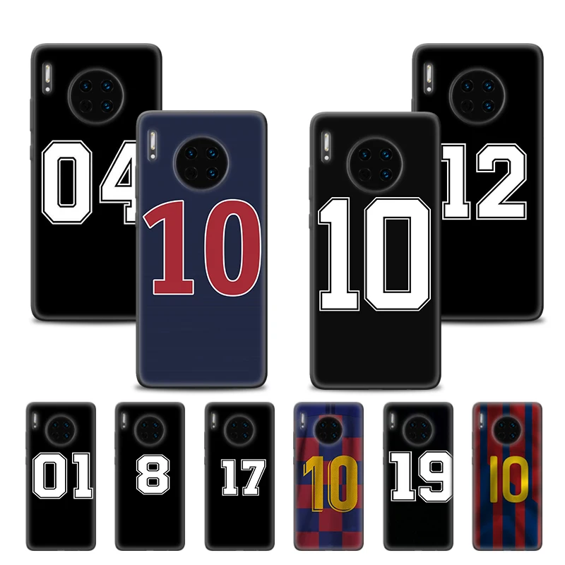Silicone Case Cover for Huawei Mate 10 20 30 Lite Pro 5G Y5 Y6 Y7 Y9 Prime 2019 Y9s Phone Back Shell Number Football
Silicone Case Cover for Huawei Mate 10 20 30 Lite Pro 5G Y5 Y6 Y7 Y9 Prime 2019 Y9s Phone Back Shell Number Football