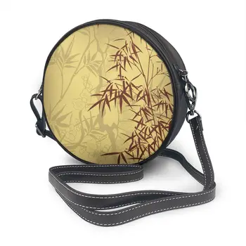 2020 Summer Women's Fashion Small round Bag Bamboo Leaves Shoulder Bag Messenger Crossbody Bag Phone Coin Purse
2020 Summer Women's Fashion Small round Bag Bamboo Leaves Shoulder Bag Messenger Crossbody Bag Phone Coin Purse