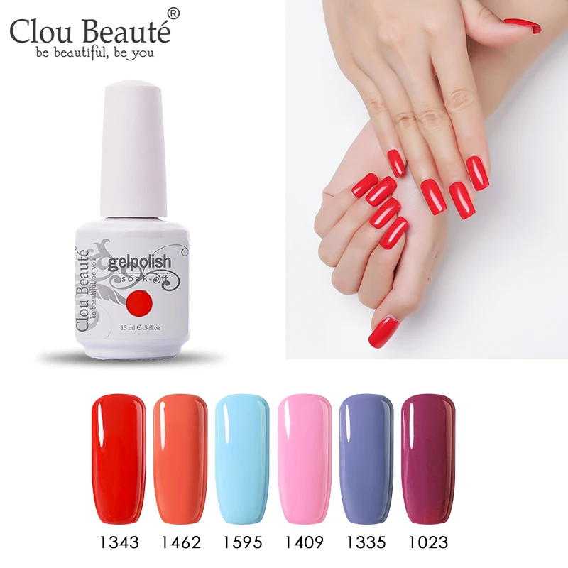 Clou Beaute 15ml Nails Gel UV 179 Colors Varnich Pure Nail Color Glitter Top UV Led Gel Nail Art Design Manicure Varnish Hybrid
Clou Beaute 15ml Nails Gel UV 179 Colors Varnich Pure Nail Color Glitter Top UV Led Gel Nail Art Design Manicure Varnish Hybrid