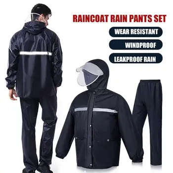 Raincoat Rain Coat Hood Poncho Practical Night Reflection 2pcs/Set Unisex Waterproof Outdoor Emergency Cloak Windbreak
Raincoat Rain Coat Hood Poncho Practical Night Reflection 2pcs/Set Unisex Waterproof Outdoor Emergency Cloak Windbreak