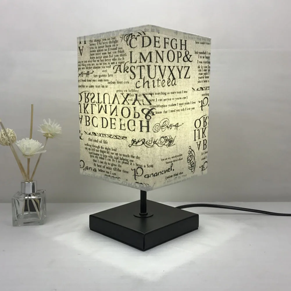 Bedside Lamp Lampshade Decorative Square Shape Simple Home Bedroom Living Room Led Table Light Vintage Gifts USB Charging
Bedside Lamp Lampshade Decorative Square Shape Simple Home Bedroom Living Room Led Table Light Vintage Gifts USB Charging