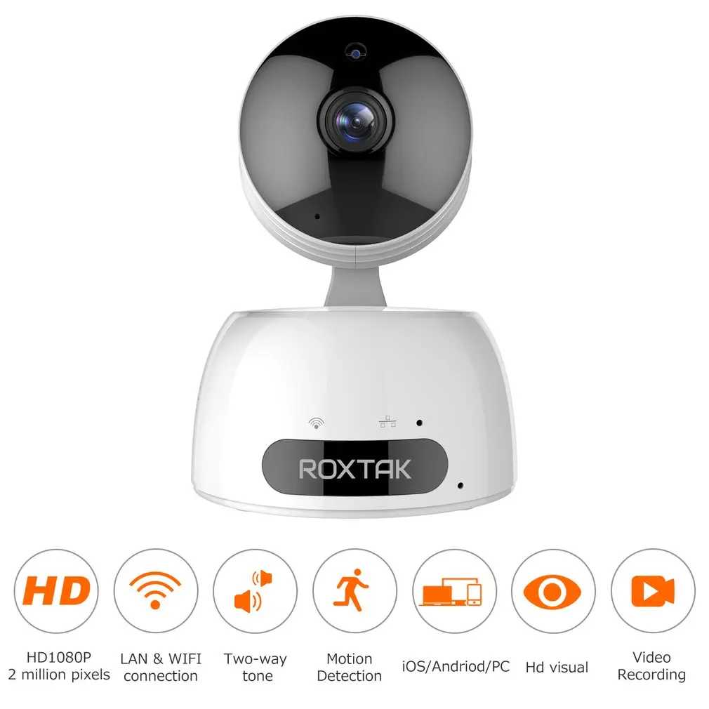 829 Wireless 2.4G WIFI Security Camera Infrared Night Vision IR-CUT Switch Motion Detection H.264 Video Compression
829 Wireless 2.4G WIFI Security Camera Infrared Night Vision IR-CUT Switch Motion Detection H.264 Video Compression