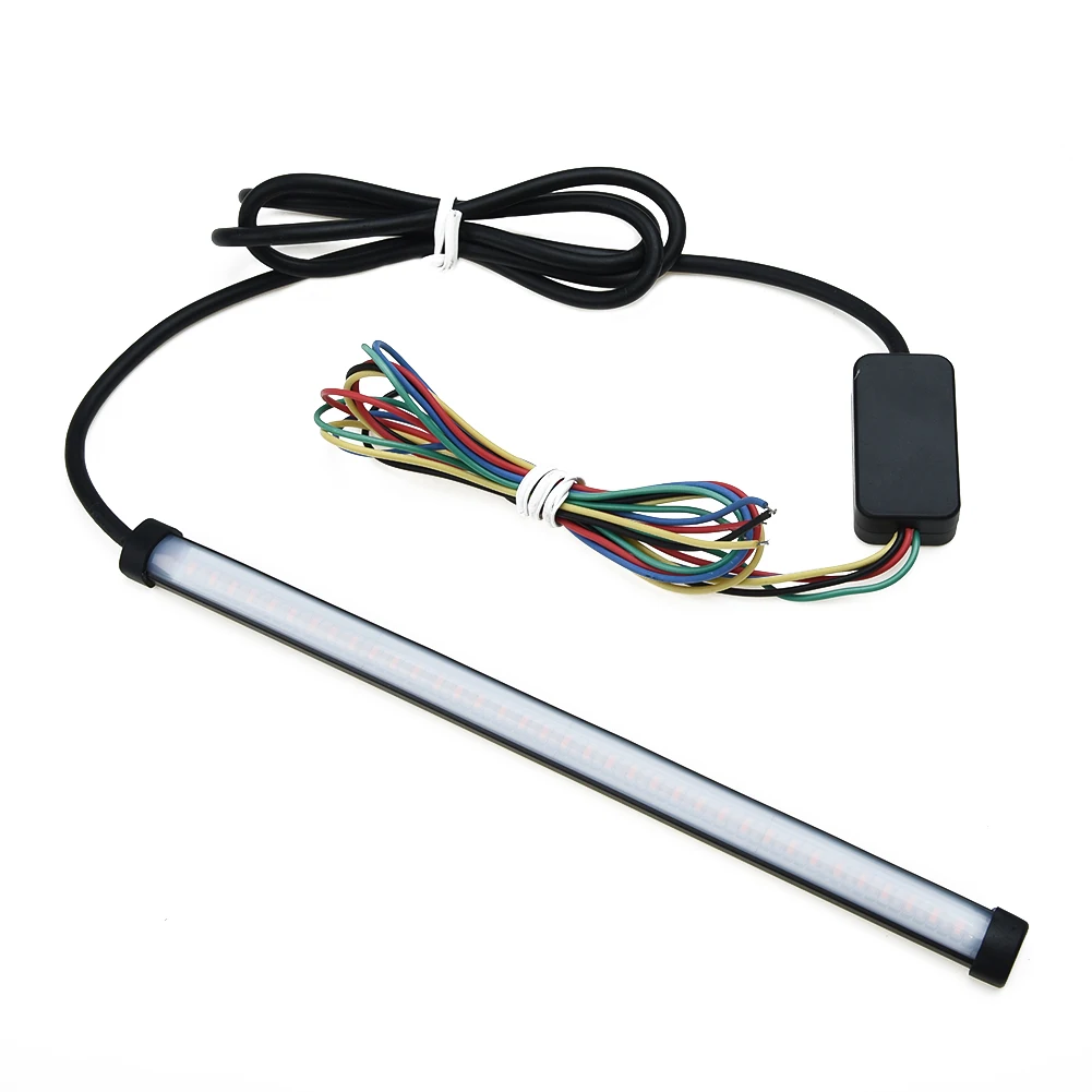 1pc 20cm LED Light Strip Motorcycle Sequential Switchback Flowing LED Tail Brake Turn Signal Strip Lights DC 12-24V Red Amber
1pc 20cm LED Light Strip Motorcycle Sequential Switchback Flowing LED Tail Brake Turn Signal Strip Lights DC 12-24V Red Amber