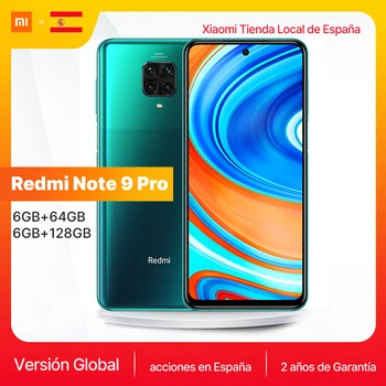 Xiaomi Global Version Redmi Note 9 Pro Snapdragon 720G NFC 64GB 128GB Smartphone 64MP Quad Cameras 5020mAh 30W Charge
Xiaomi Global Version Redmi Note 9 Pro Snapdragon 720G NFC 64GB 128GB Smartphone 64MP Quad Cameras 5020mAh 30W Charge