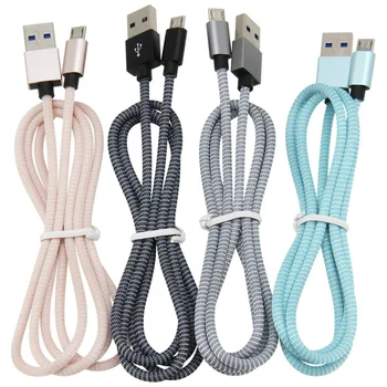 500pcs/lot 100cm Micro USB Type C Fast Charging Charger Cable For iPhone Huawei Samsung Android Mobile Phone 3ft Cables
500pcs/lot 100cm Micro USB Type C Fast Charging Charger Cable For iPhone Huawei Samsung Android Mobile Phone 3ft Cables