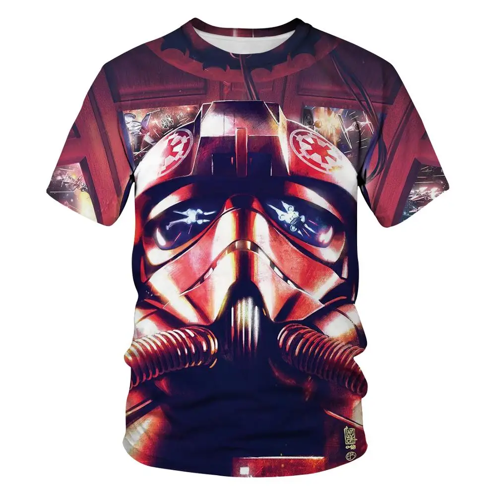 

Fun 3D digital print men's T-shirt from Star Wars 2020 original juku top T-shirt stylish T-shirt lovers street T-shirt short sle