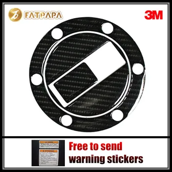 Motorcycle Accessories 3D Carbon Fiber Tank Gas Cap Pad Filler Cover Sticker Decals Fit APRILIA SHIVER 750 TRIUMPH 07-14 KTM 990