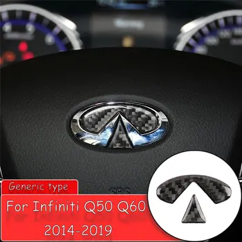 Car styling Carbon Fiber Sticker for Infiniti Q50 Q60 2014-2019 Interior Steering Wheel Sticker logo Cover Sticker
Car styling Carbon Fiber Sticker for Infiniti Q50 Q60 2014-2019 Interior Steering Wheel Sticker logo Cover Sticker