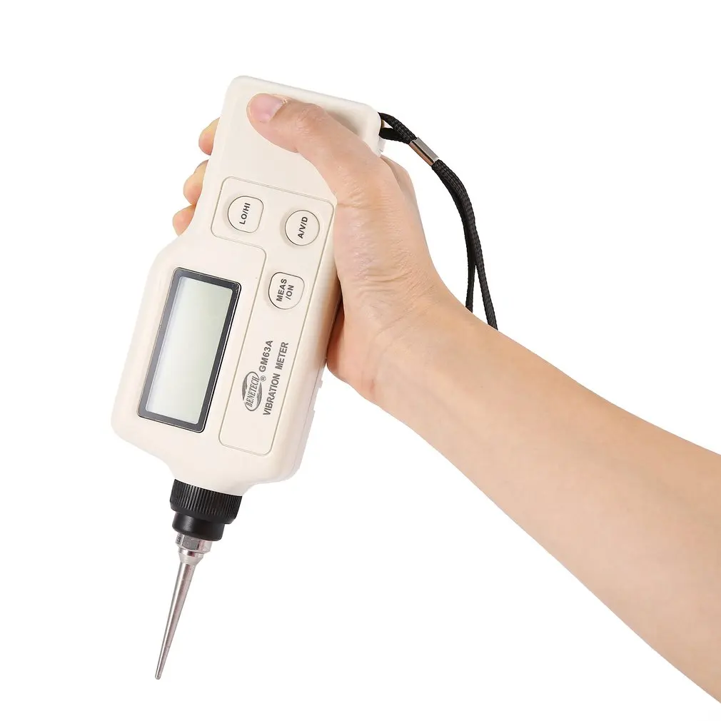BENETECH GM63A Digital Vibration Meters Vibrometer Meter Device Measures Handheld Analyzer Tester Analyzer Gauge High Precision
BENETECH GM63A Digital Vibration Meters Vibrometer Meter Device Measures Handheld Analyzer Tester Analyzer Gauge High Precision