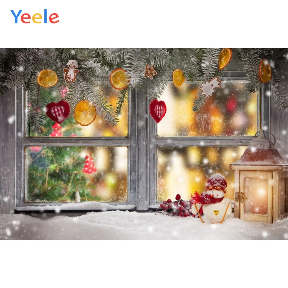 Yeele Christmas Tree Snowman Wooden Window Lantern Baby Winter Photography Backgrounds Photographic Backdrops For Photo Studio
Yeele Christmas Tree Snowman Wooden Window Lantern Baby Winter Photography Backgrounds Photographic Backdrops For Photo Studio