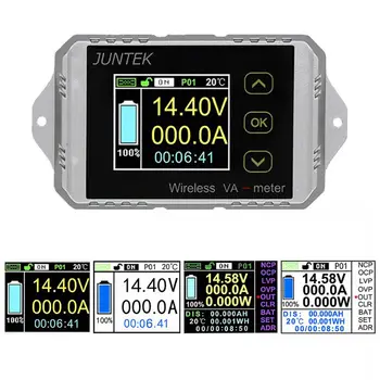DC 120V 50A~300A Wireless Ammeter Voltage KWh Watt Meter Car Battery Coulometer
DC 120V 50A~300A Wireless Ammeter Voltage KWh Watt Meter Car Battery Coulometer