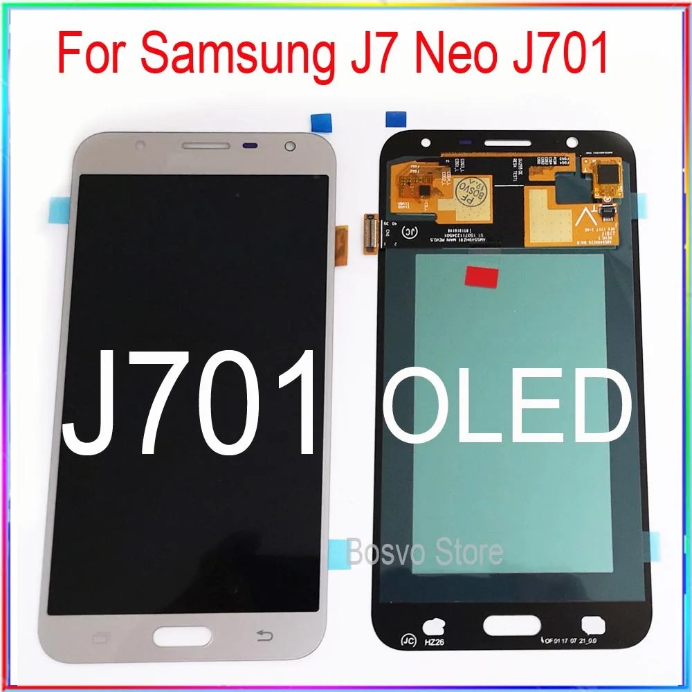 OLED for Samsung J7 neo J701 LCD Screen display with touch Digitizer assembly | Мобильные телефоны и аксессуары