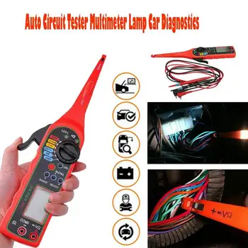 Multi-function Automobile Circuit Tester Digital Multimeter Probe Hand-held Tester With Light Car Diagnosis Maintenance Tool
Multi-function Automobile Circuit Tester Digital Multimeter Probe Hand-held Tester With Light Car Diagnosis Maintenance Tool