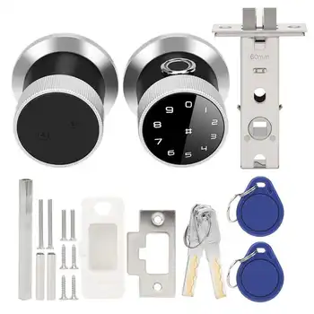 Smart Lock Fingerprint Combination Bluetooth APP Unlocking with 2 Mechanical Key ,Intelligent Anti Theft Lock
Smart Lock Fingerprint Combination Bluetooth APP Unlocking with 2 Mechanical Key ,Intelligent Anti Theft Lock